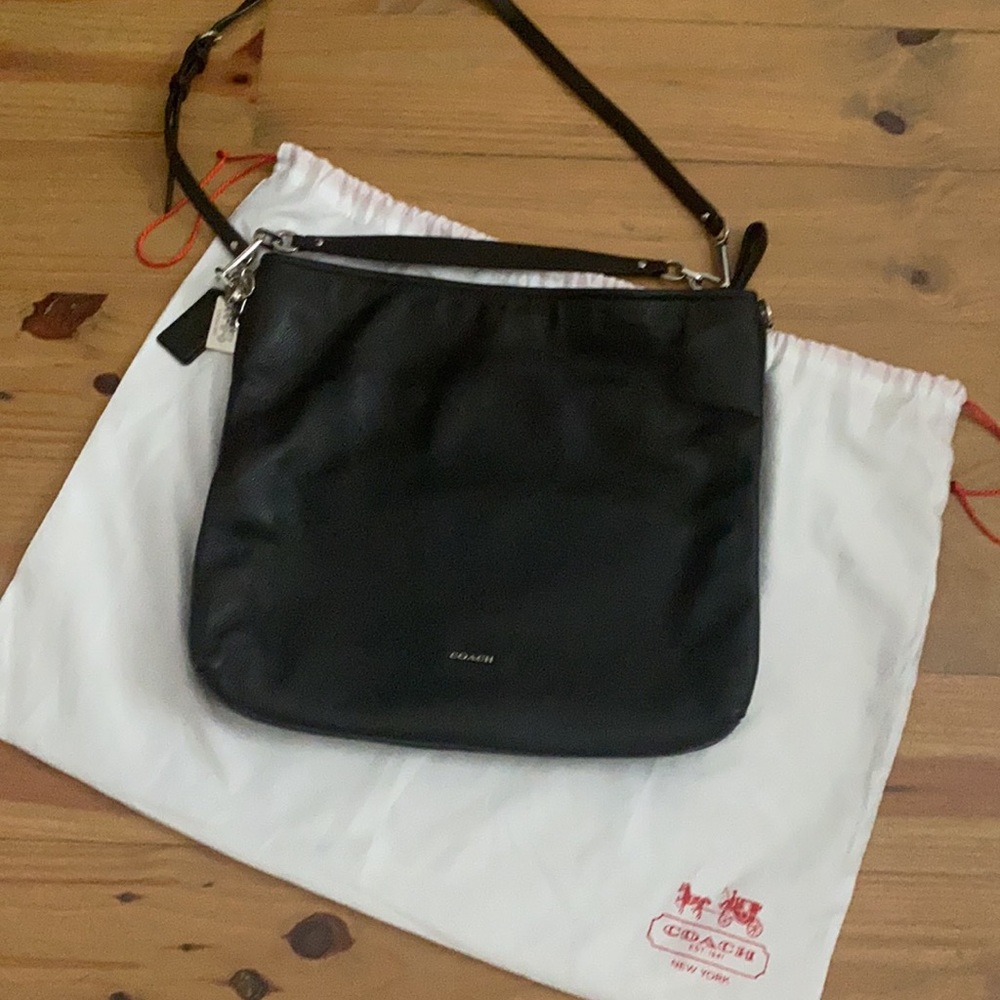 Coach Pebbled Leather Tote